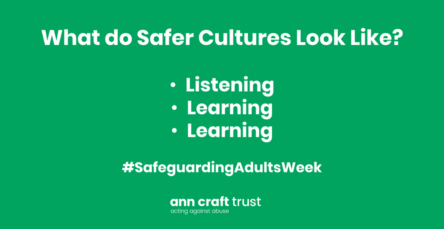 Safeguarding Adults Week 2022 Links Resources And More Ann Craft Trust